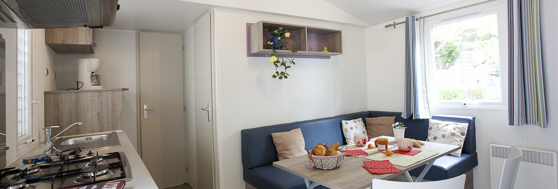 Mobile homes de 27m² au camping europe au centre plage d'argeles sur mer Mobile homes de 27m² au camping europe au centre plage d'argeles sur mer